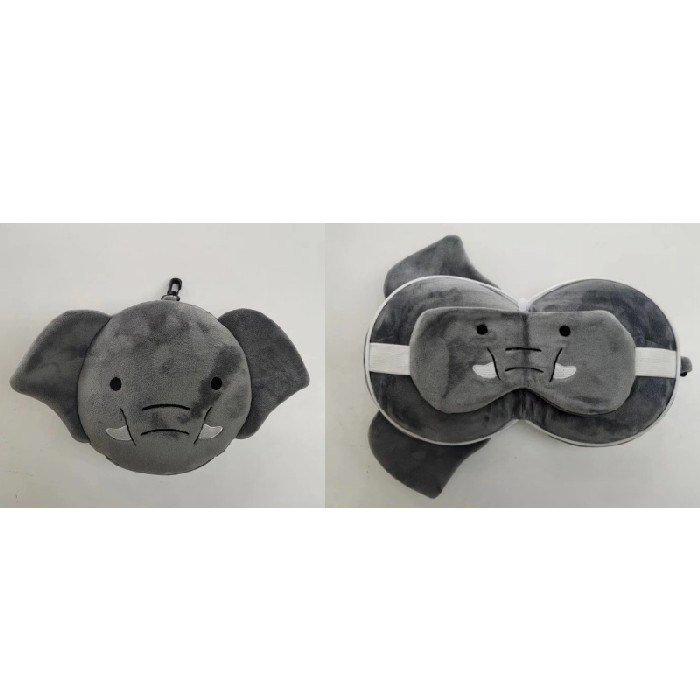 other/kids-accessories-deco/cartoon-eye-mask-neck-pillow-2-in-1-elephant