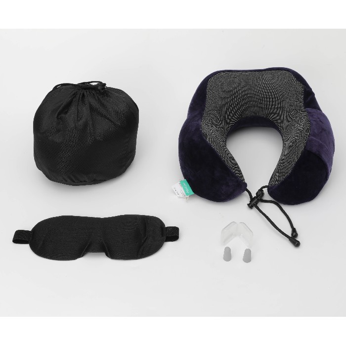 bathrooms/body-care/mumuso-memory-foam-u-shaped-neck-pillow-with-eye-mask-earplugs-hump-designnavy-blue