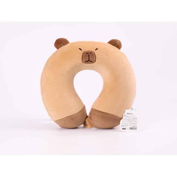 kids-and-stationery/kids-room-textiles-soft-furnishings/mumuso-cute-capybara-memory-foam-u-shaped-neck-pillow