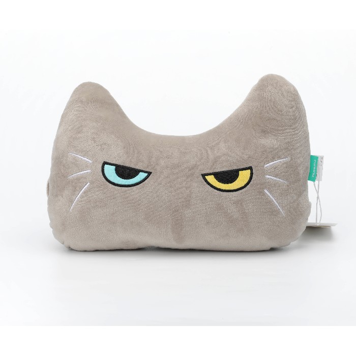 kids-and-stationery/kids-accessories-deco/mumuso-bone-shaped-neck-pillow-grey-cat