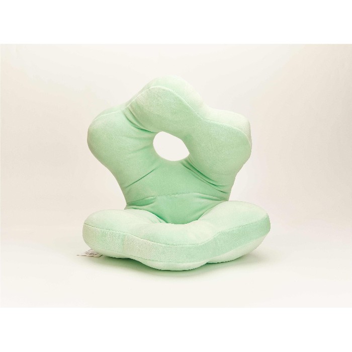 bathrooms/body-care/mumuso-flower-shaped-multi-purpose-nap-pillow-green