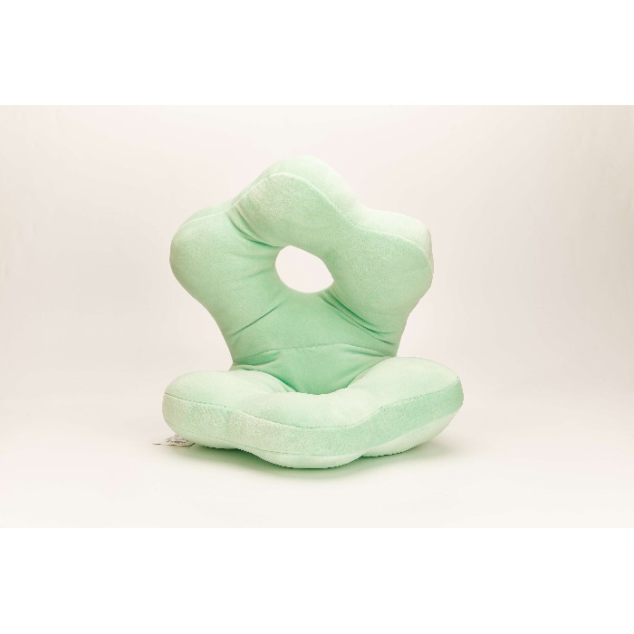 bathrooms/body-care/mumuso-flower-shaped-multi-purpose-nap-pillow-green