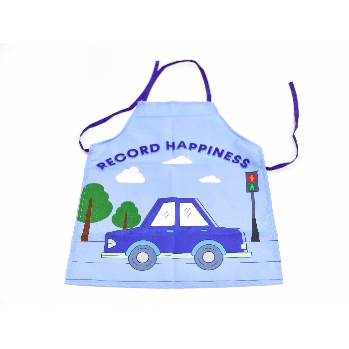 kids-and-stationery/kids-accessories-deco/mumuso-cartoon-vehicles-apron-for-kids-blue