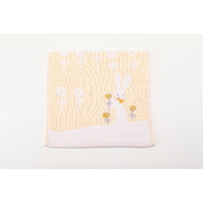 home-textiles/bath-linen-towels/mumuso-kids`-gauze-towel-rabbitlight-yellow