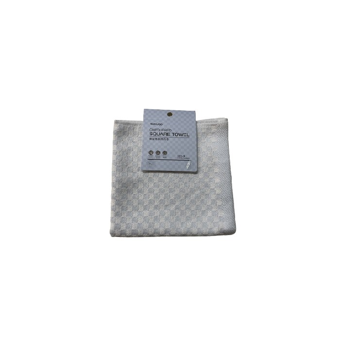 home-textiles/bath-linen-towels/mumuso-chequered-square-towel-blue