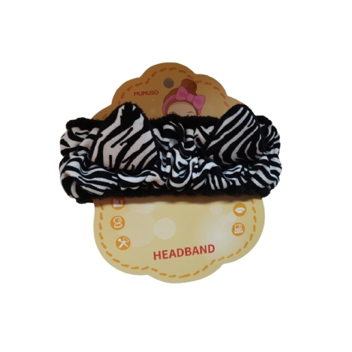 household-goods/clothes-shoes-accessories/mumuso-zebra-print-headband-cat-s-earblack-white