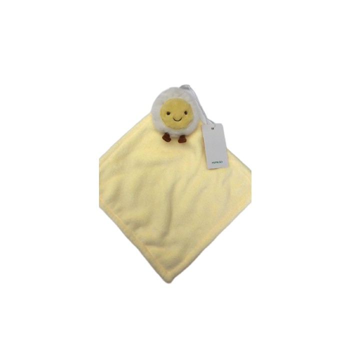 home-textiles/bath-linen-towels/mumuso-cartoon-square-hand-towel-yellow