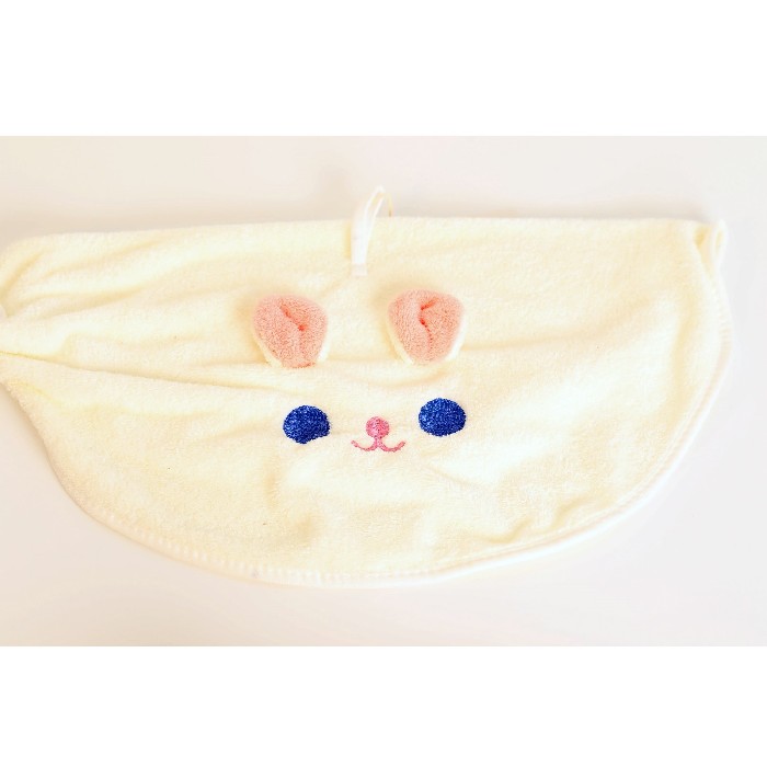 home-textiles/bath-linen-towels/mumuso-smiling-rabbit-hand-towel-roundwhite