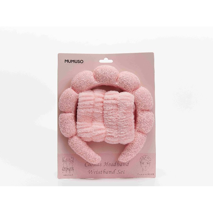 household-goods/clothes-shoes-accessories/mumuso-clouds-headband-wristband-set-pink