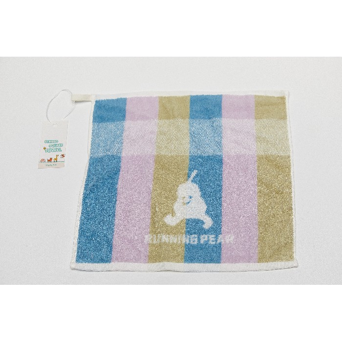 home-textiles/bath-linen-towels/mumuso-cotton-striped-square-towel-blue