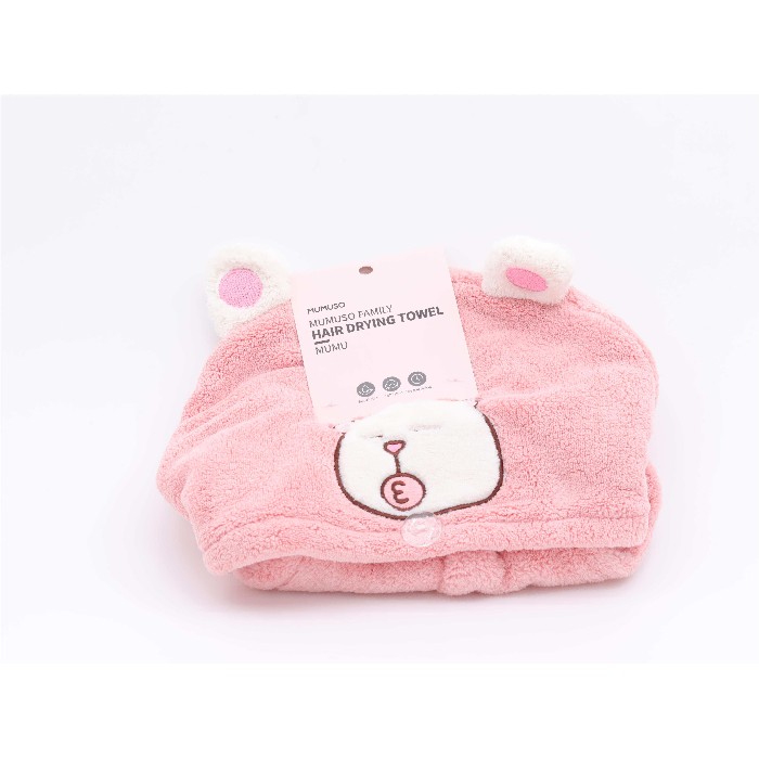 household-goods/clothes-shoes-accessories/mumuso-mumuso-family-mumu-hair-drying-towel-pink
