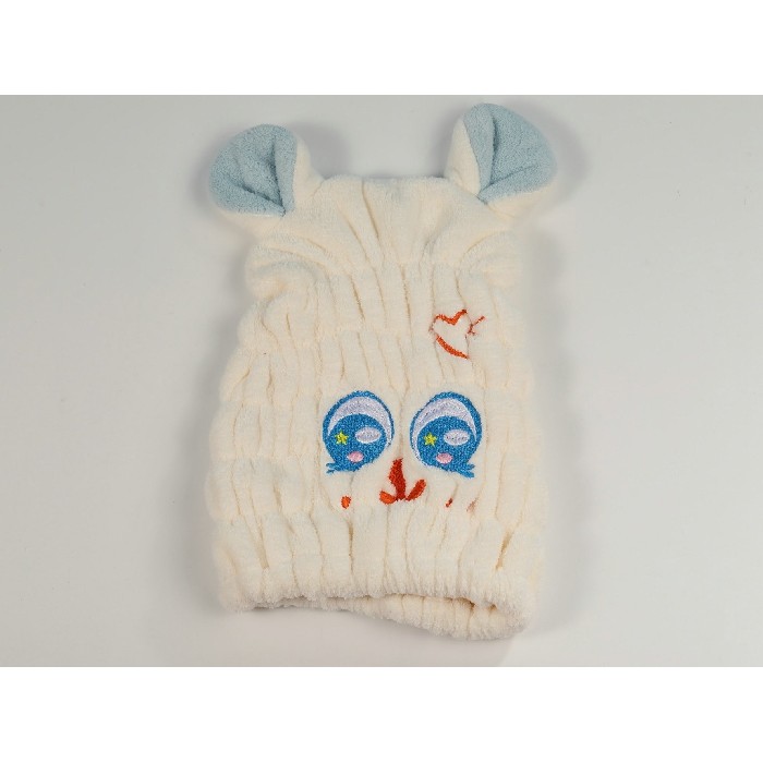 household-goods/clothes-shoes-accessories/mumuso-cute-rabbit-hair-drying-cap-white