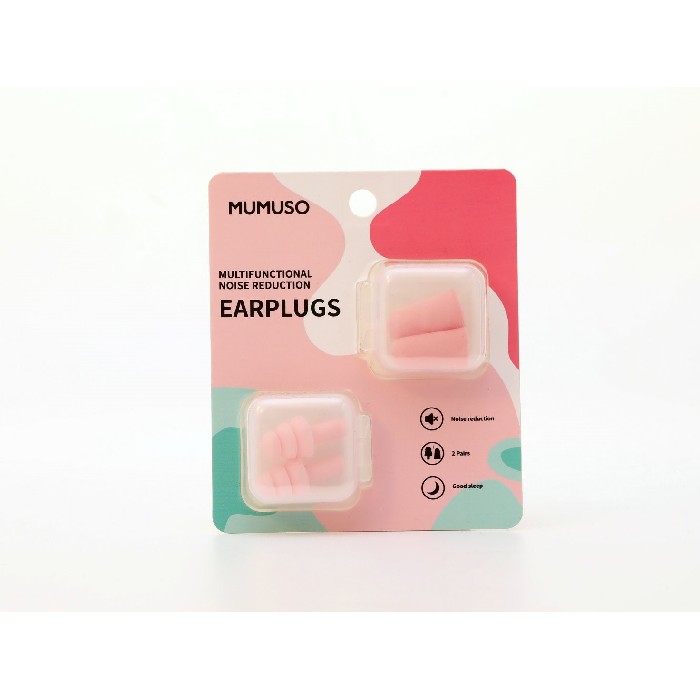 household-goods/clothes-shoes-accessories/mumuso-multifunctional-noise-reduction-earplugs-pink
