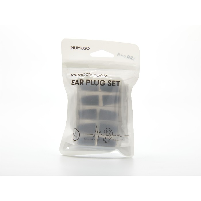 household-goods/clothes-shoes-accessories/mumuso-memory-foam-earplugs-5-pairsgrey