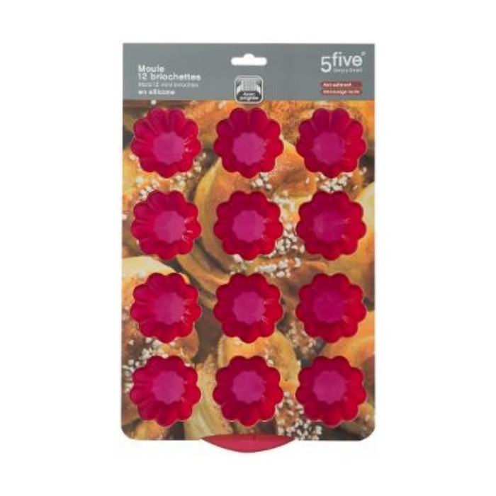 kitchenware/baking-tools-accessories/5five-silicone-mold-x12