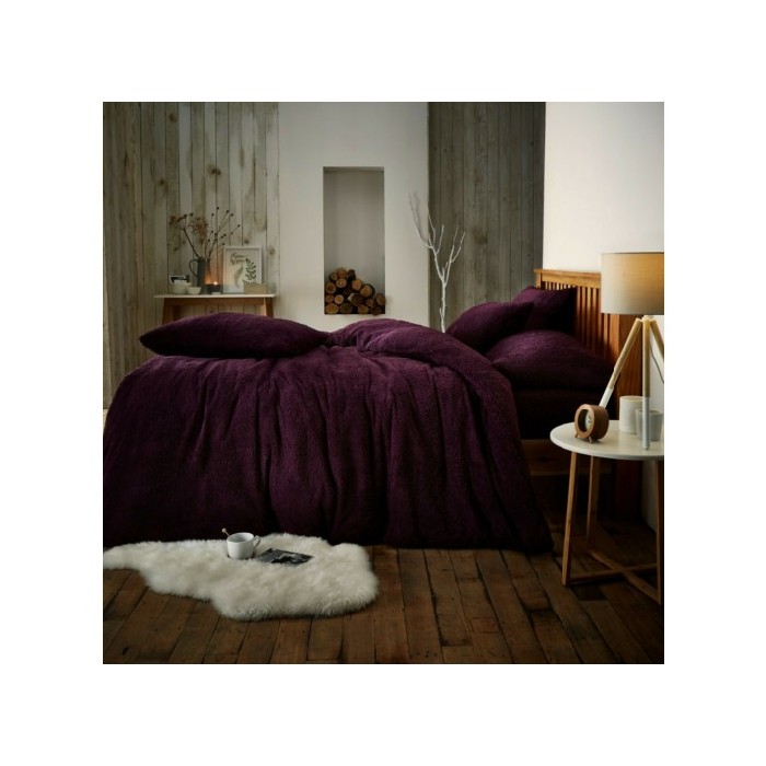 home-textiles/duvet-covers-sets/teddy-plain-duvet-set-double-aubergine