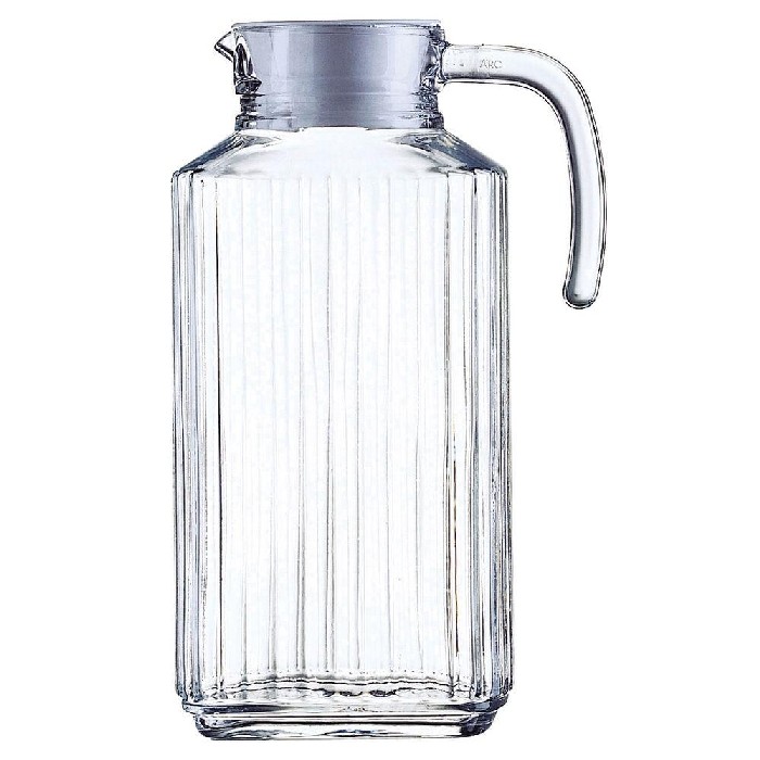 tableware/carafes-jugs-bottles/quadro-refridgerator-jug-with-white-lid-17l