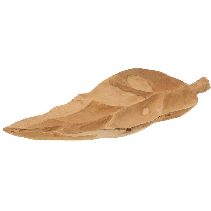 home-decor/decorative-ornaments/dish-leaf-teak-wood-natural-medium