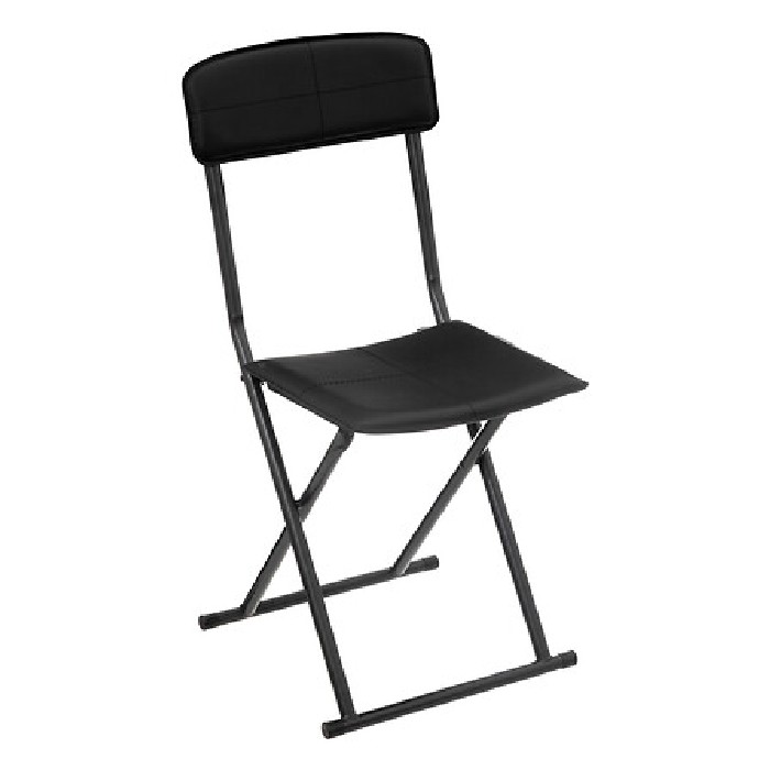 dining/dining-chairs/5five-folding-chair-faux-leather-black