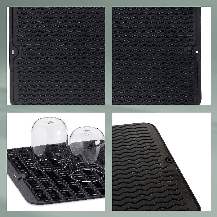 kitchenware/dish-drainers-accessories/kela-draining-mat-rena-black-11509