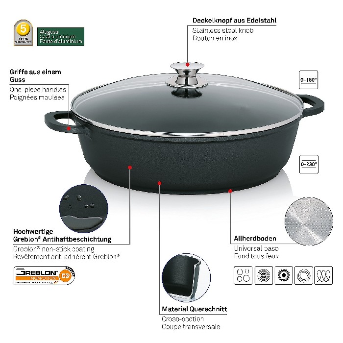 kitchenware/pots-lids-pans/kela-kerros-serving-pan-7l