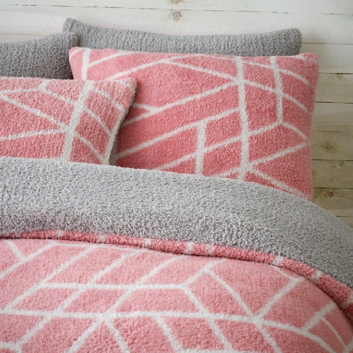 home-textiles/duvet-covers-sets/teddy-duvet-set-ely-geo-king-blush-pink