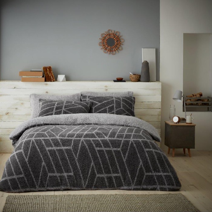home-textiles/duvet-covers-sets/teddy-duvet-set-ely-geo-single-charcoal