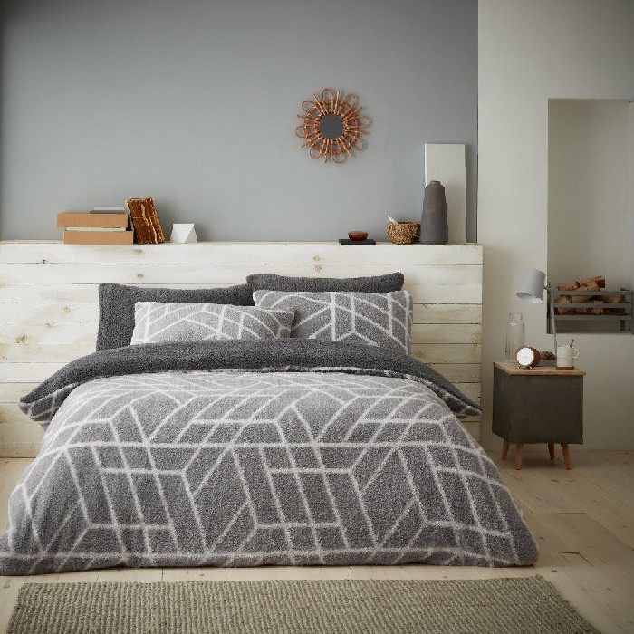 home-textiles/duvet-covers-sets/teddy-duvet-set-ely-geo-double-grey