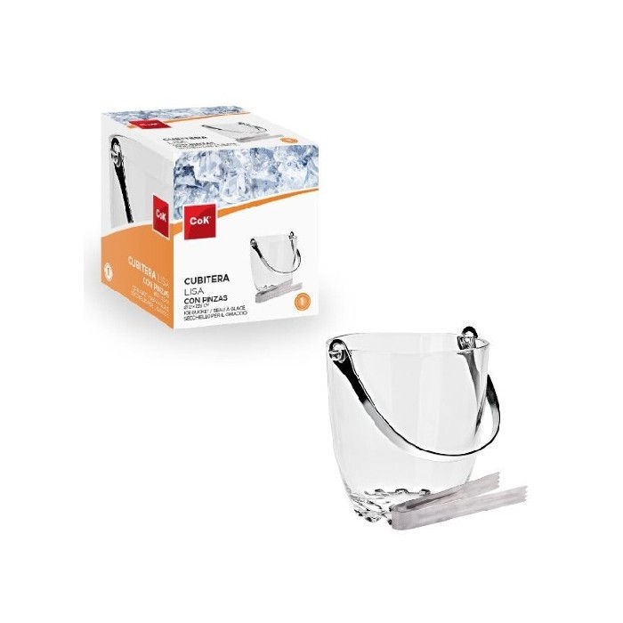 tableware/ice-buckets-bottle-coolers/cok-ice-bucket-with-tonges-lisa
