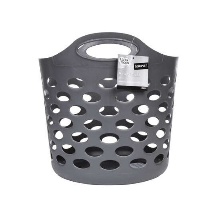 household-goods/laundry-ironing-accessories/clean-house-flex-laundry-basket-28l-grey
