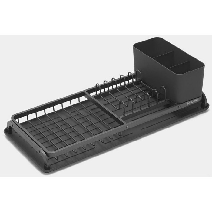 kitchenware/dish-drainers-accessories/compact-dish-drying-rack-dark-grey