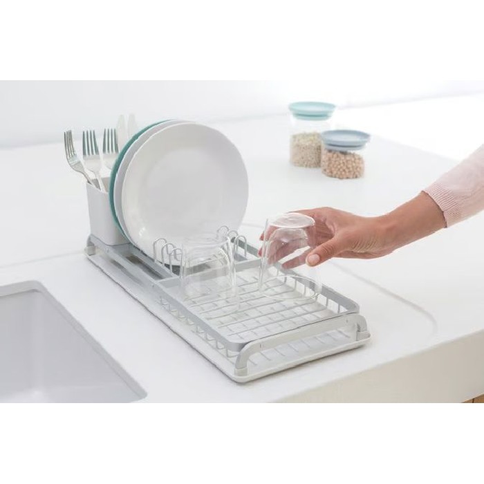 kitchenware/dish-drainers-accessories/compact-dish-drying-rack-light-grey