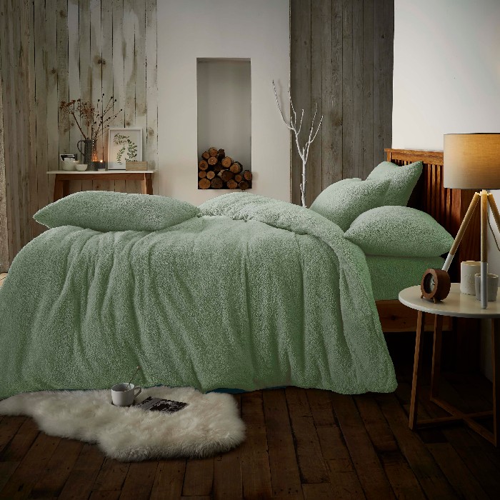home-textiles/duvet-covers-sets/teddy-plain-duvet-set-king-sage-green