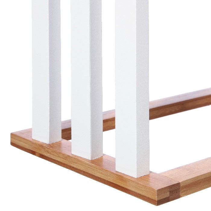 bathrooms/towel-rails-hooks/5five-bamboo-towel-dryer-white-82cm-x-24cm