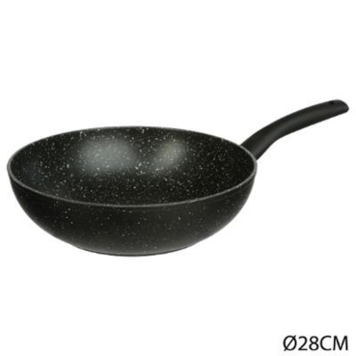 kitchenware/pots-lids-pans/5five-forged-aluminum-wok-28cm-stoneline