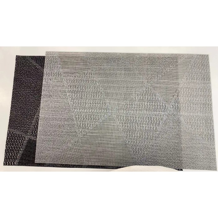 tableware/placemats-coasters-trivets/mumuso-textilene-jacquard-placemat-set-2-packgrey