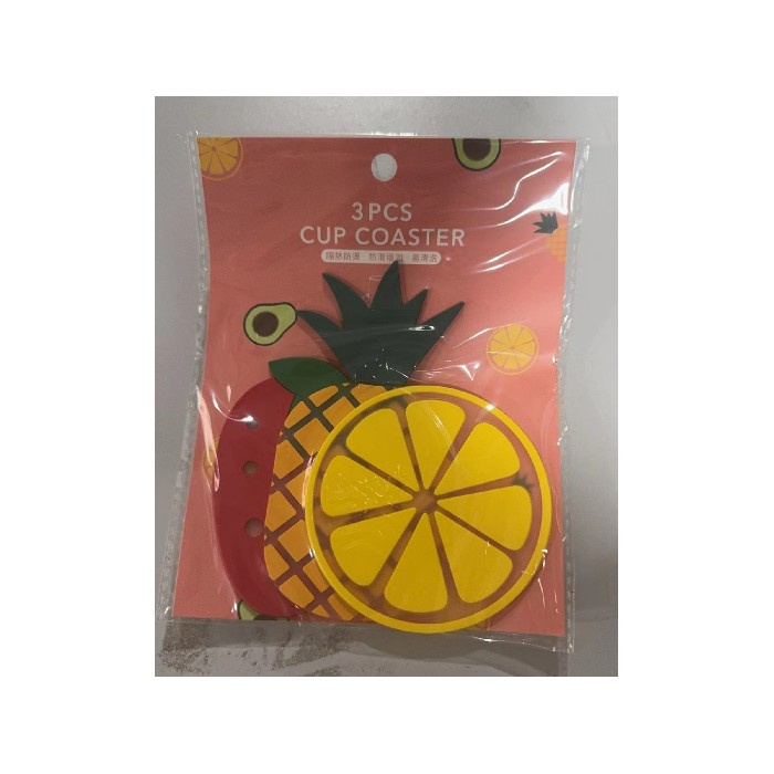 tableware/placemats-coasters-trivets/mumuso-pvc-coaster-set-fruit3-pack