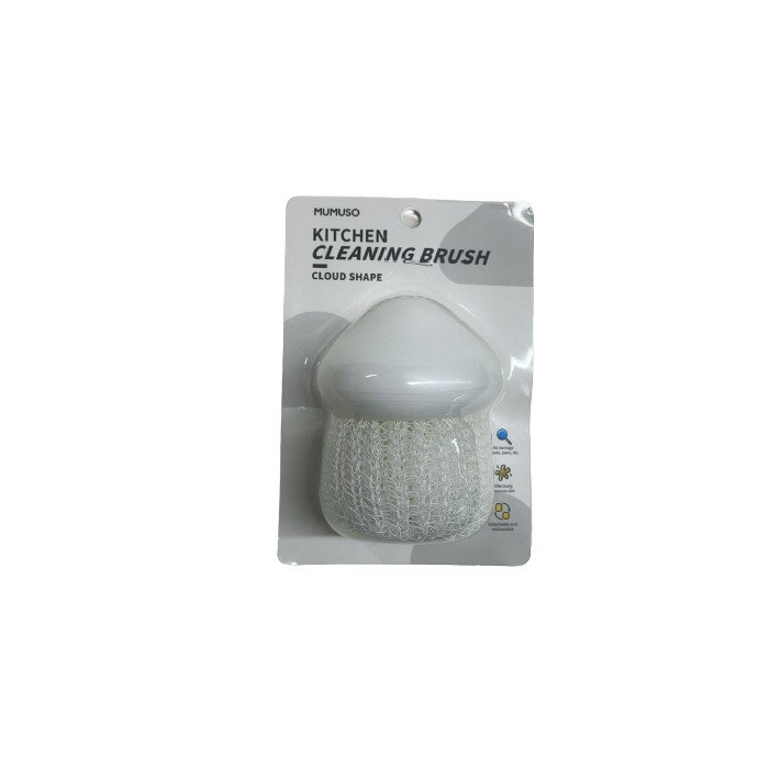 kitchenware/miscellaneous-kitchenware/mumuso-kitchen-cleaning-brush-cloud-shapewhite