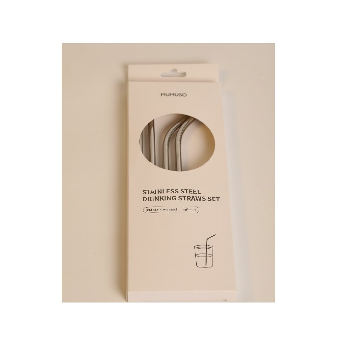 kitchenware/miscellaneous-kitchenware/mumuso-stainless-steel-drinking-straws-set