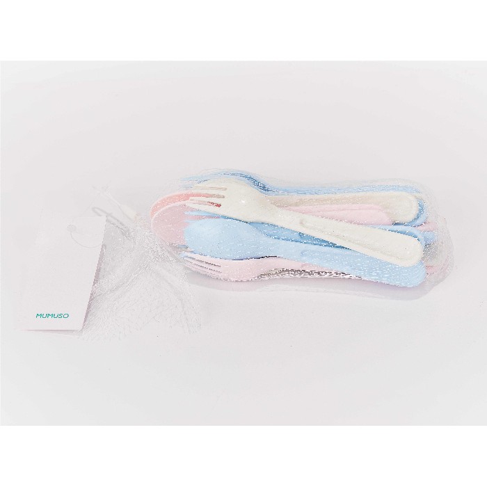tableware/cutlery/mumuso-18-piece-eco-friendly-flatware-set