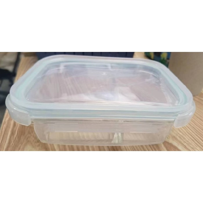kitchenware/food-storage/mumuso-compartmented-glass-food-storage-container-1040-ml