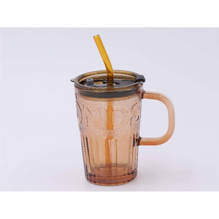 tableware/mugs-cups/mumuso-diamonds-coffee-mug-with-straw-coffee450-ml