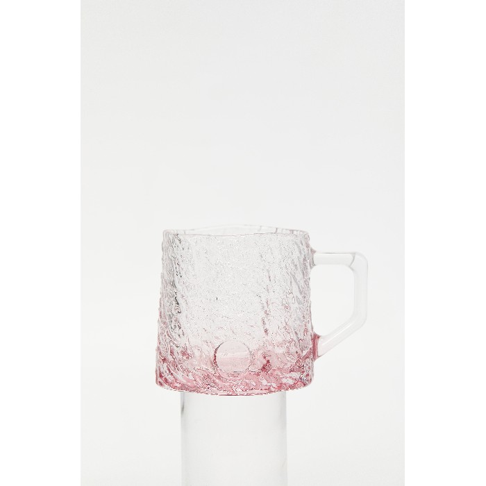 tableware/mugs-cups/mumuso-cherry-blossom-collection-glass-mug-pink-gradient260-ml