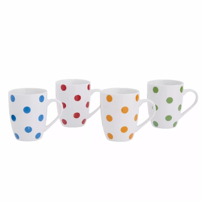 tableware/mugs-cups/axentia-coffee-mug-dots-300ml-porcelain-assorted