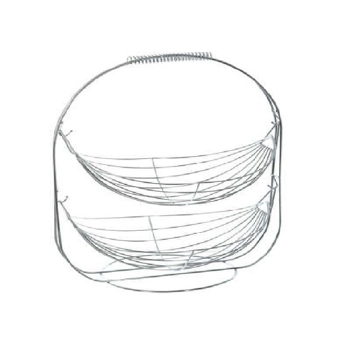tableware/centrepieces-fruit-bowls/5five-2-level-silver-fruit-basket