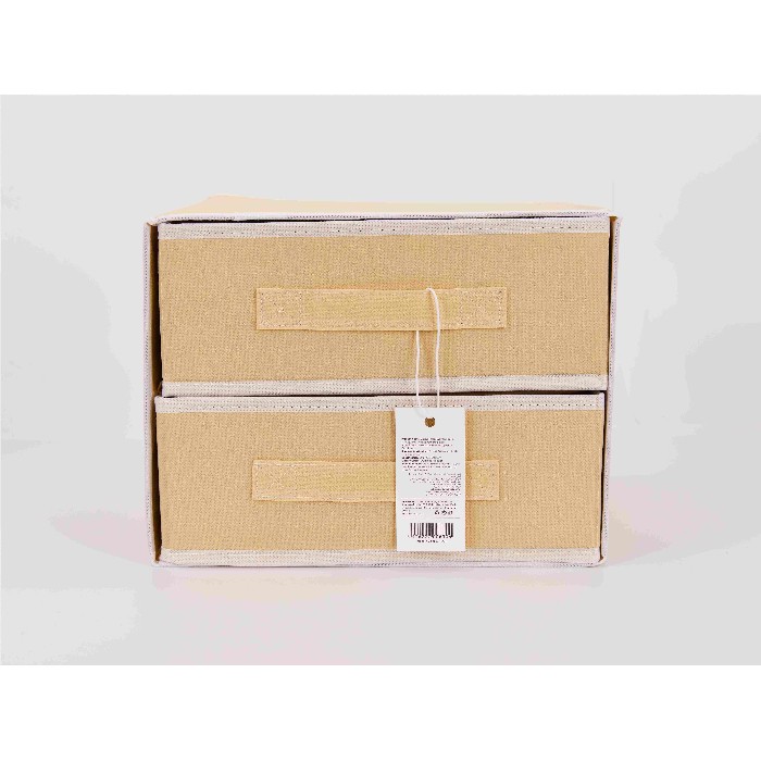 household-goods/storage-baskets-boxes/mumuso-2-layer-non-woven-fabric-storage-box-with-2-drawers-beige