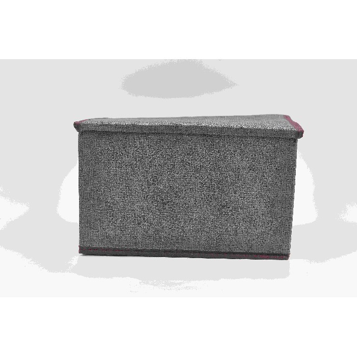 household-goods/clothes-wardrobe-storage/mumuso-foldable-storage-bin-with-lid-grey