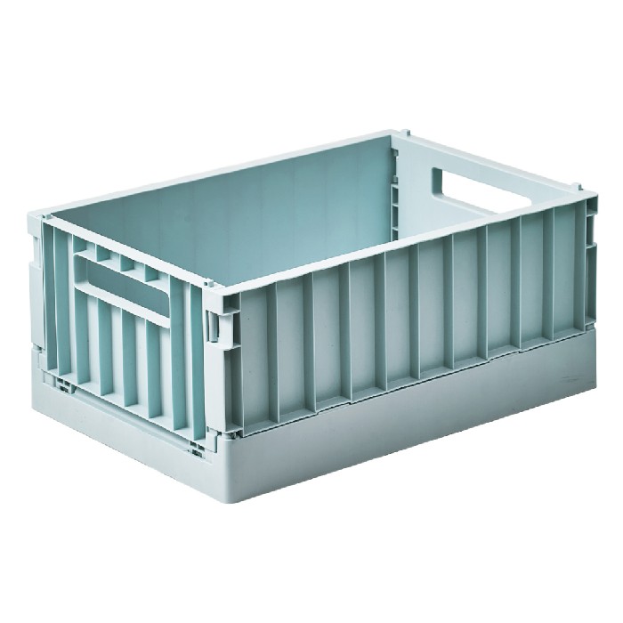 household-goods/clothes-wardrobe-storage/mumuso-collapsible-storage-basket-green18l