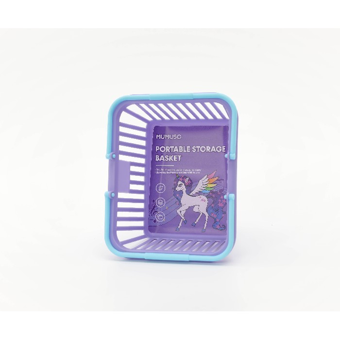 kids-and-stationery/toys-baby-pre-school-toys/mumuso-portable-storage-basket-dreamy-unicornpurple
