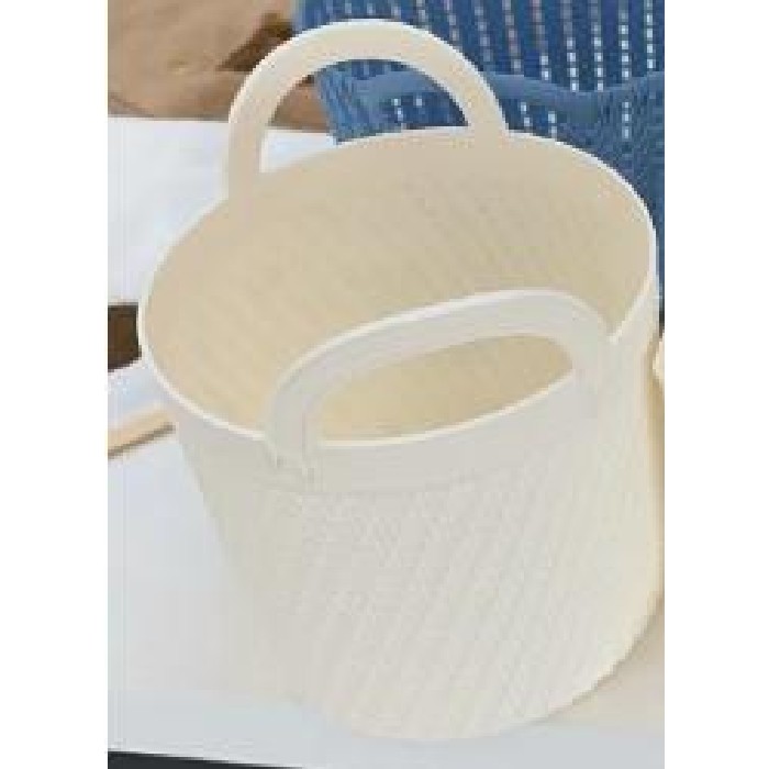household-goods/clothes-wardrobe-storage/mumuso-portable-textured-storage-basket-beige